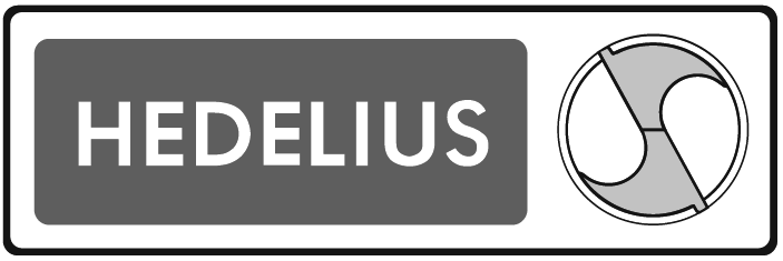 Hedelius logotyp